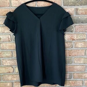 Elegant Black Women's Top